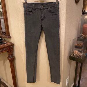 CHEAP MONDAY Women Gray Stretchy Skinny Jeans Size 25